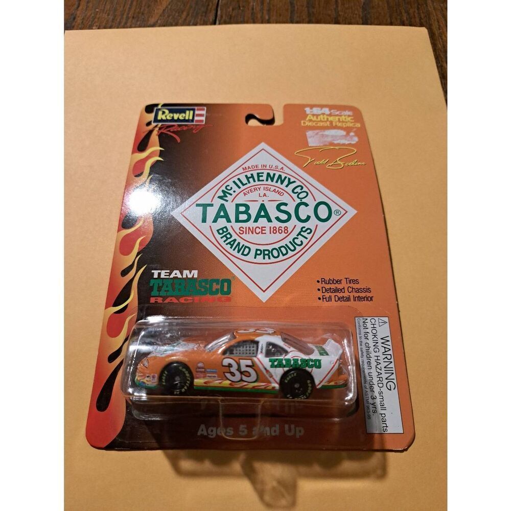 Vintage 1998 Revell 1:64 Todd Bodine #35 Tabasco NASCAR Diecast Race Car NIB